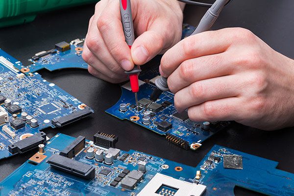 assembling multiple circuit boards at an electronic manufacturer